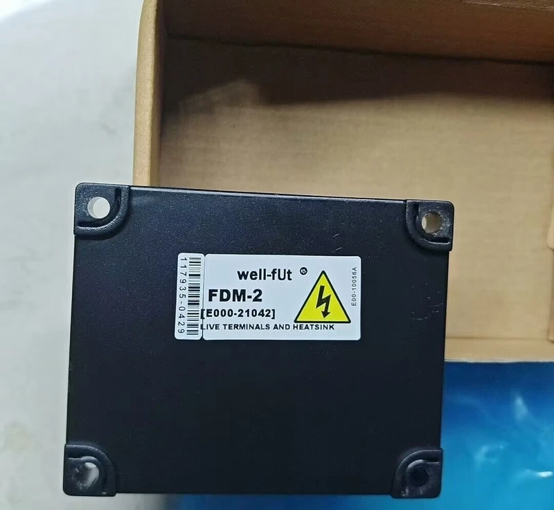 WELL-FUT FDM-2 E000-21042 LIVE TERMINALS AND HEATSINK BRAND NEW DHL 1 s l800 12434