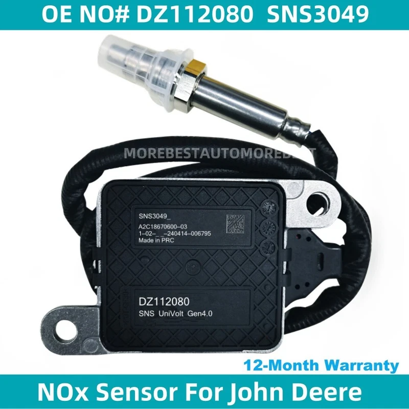 DZ112080 Nitrogen Oxide(NOx) Sensor fits John Deere 7R 210 7R 230 1 s l800 12438