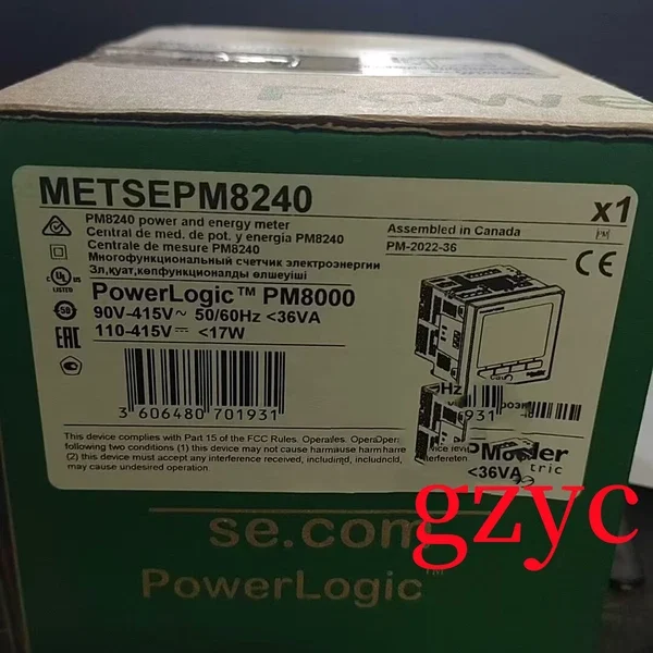 New Brand METSEPM8240 original Power and Energy Meter expedited UPS or DHL