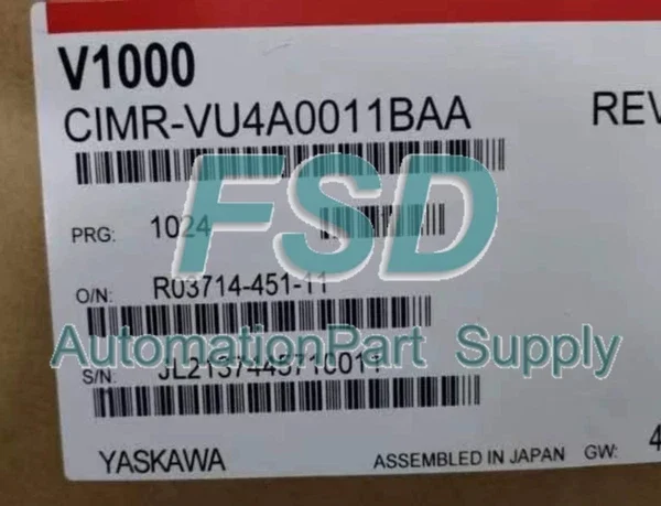 NEW Original Yaskawa CIMR-VU4A0011BAA Inverter CIMRVU4A0011BAA