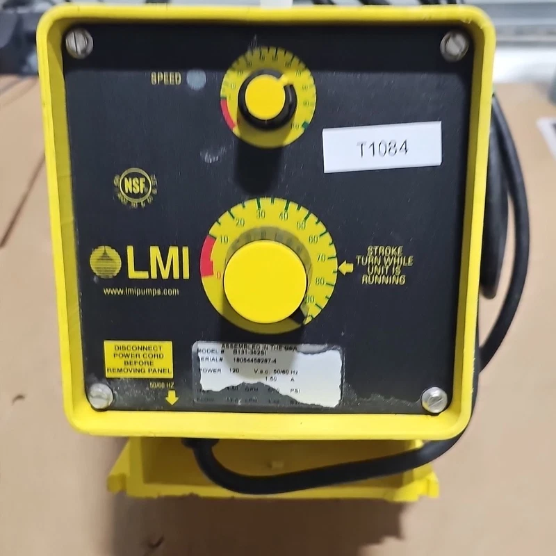 LMI B131-362SI Metering Pump B Series 120V 4.5 GPH 17.0 LPH 50PSI 1.5A USED 1 s l800 17158