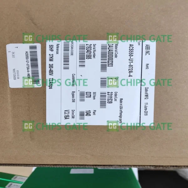 New VFD AC DRIVE ACS550-U1-072A-4 50HP 72A 380-480V 3PH 37KW