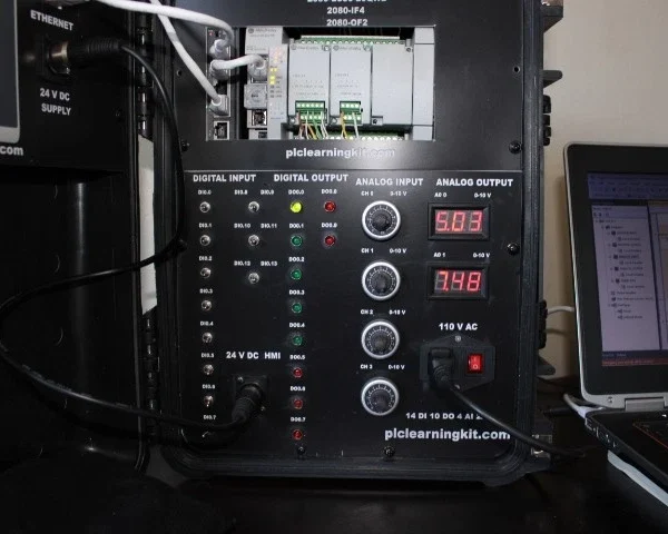 PLC TRAINER TRAINING KIT PLC LEARNING SKU:AB-S-M850-HMI4"