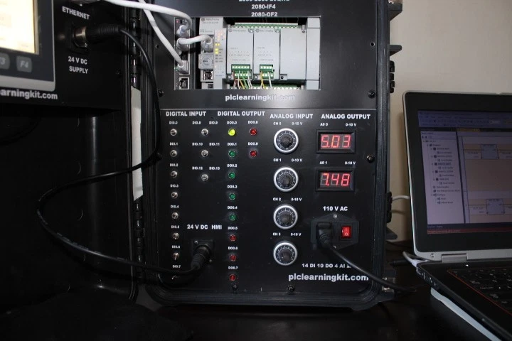 PLC TRAINER TRAINING KIT PLC LEARNING SKU:AB-S-M850-HMI4" 1 s l800 19179