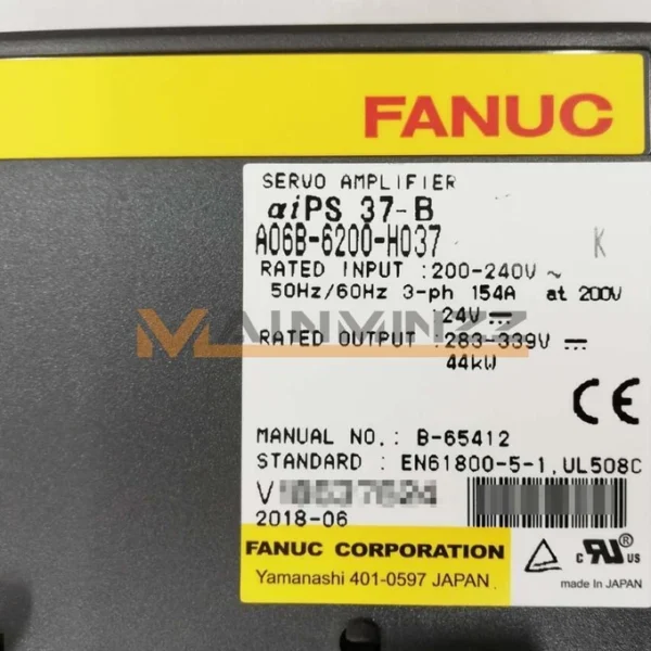Fanuc A06B-6200-H037 System Power Module Driver NEW IN BOX