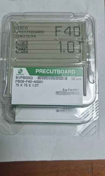 DISCO Precut Board 75X75X1.0T F40