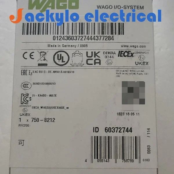 New In Box WAGO 750-8212 Controller PFC200 2nd Generation 2X Ethernet