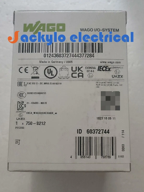 New In Box WAGO 750-8212 Controller PFC200 2nd Generation 2X Ethernet 1 s l800 22420
