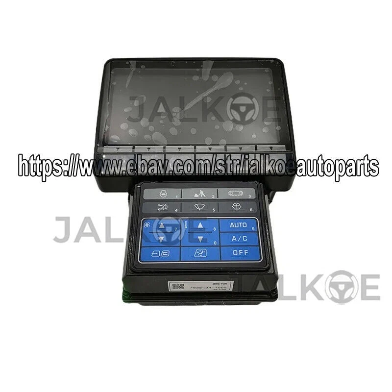 For Komatsu Pc200210220240300400-8-8mo display Assembly Excavator Dashboard 1 s l800 260