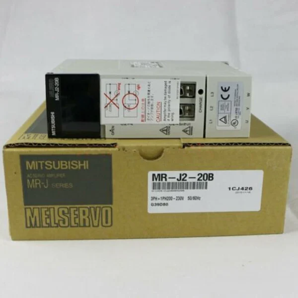 Mitsubishi MR-J2-20B Servo Drive New In Box MRJ2S20B One Year Warranty
