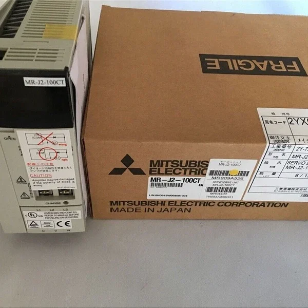 2pcs New Mitsubishi Driver MR-J2-100CT