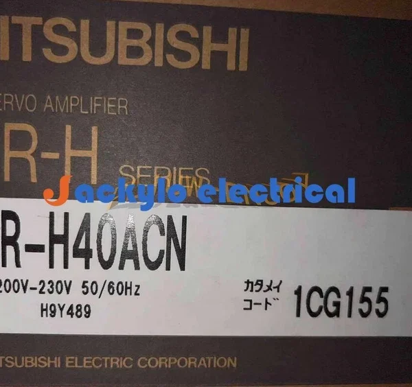 ONE NEW Mitsubishi MR-H40ACN MRH40ACN AC servo amplifier