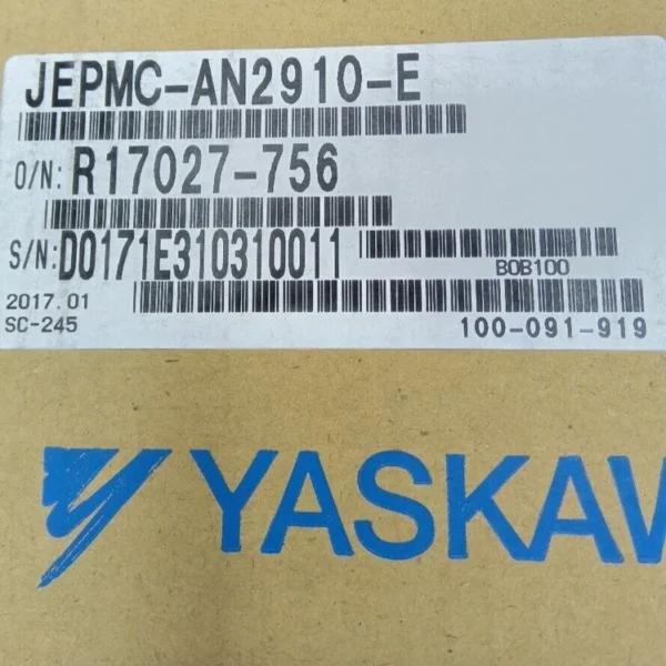YASKAWA JEPMC-AN2910-E PLC Module It was kept in the factory as a spare part.