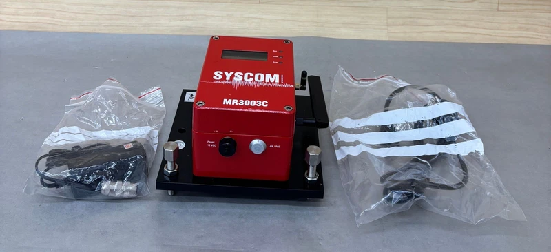 Syscom MR3003C Vibration Measurement System 1 s l800 489