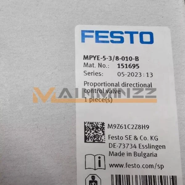 NEW FESTO Solenoid Valve MPYE-5-38-010-B