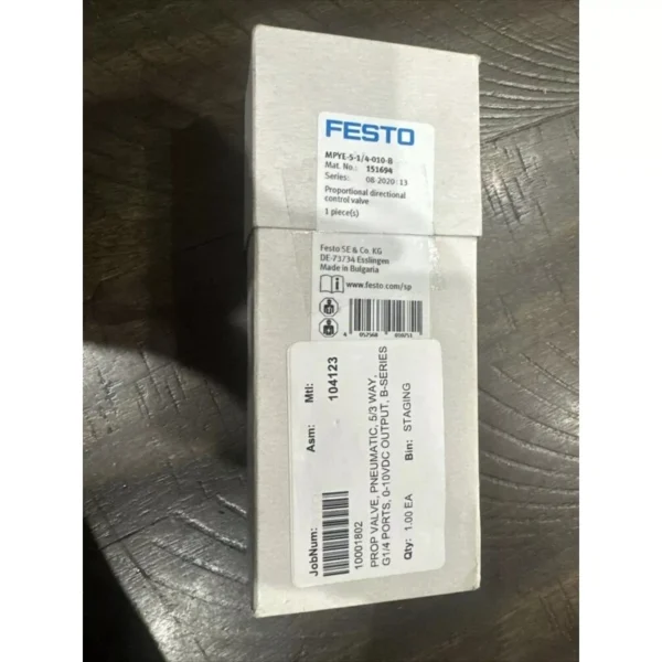 New Festo MPYE-5-1 4-010-B 151694 Control Valve In Box Brand Free Shipping