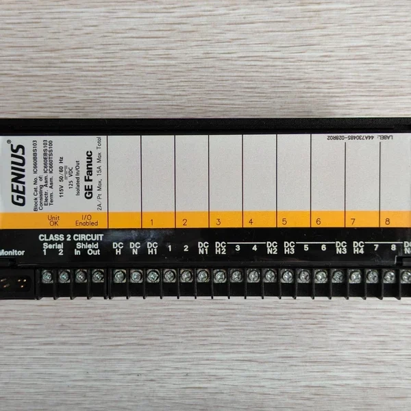 GE IC660BBS103 Eight-Circuit IO Isolation Module
