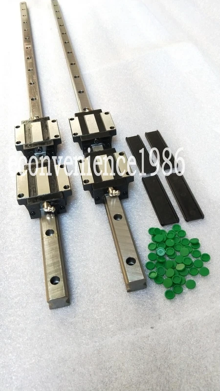 2 pcs HSR25-2000mm Linear rail & 4pcs HSR25CA Block Bearing 1 s l800 5810