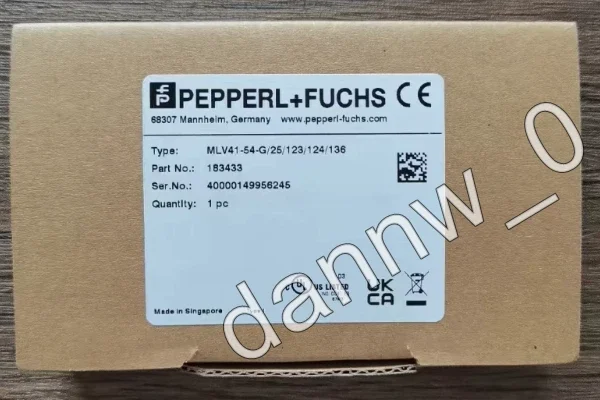 New in box Pepperl + Fuchs MLV41-54G25123124136 183433 sensor