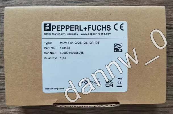 New in box Pepperl + Fuchs MLV41-54G25123124136 183433 sensor 1 s l800 881