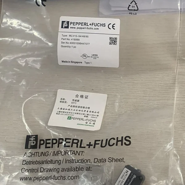 New PEPPERL+FUCHS MLV15-544895 Sensor Fast Shipping
