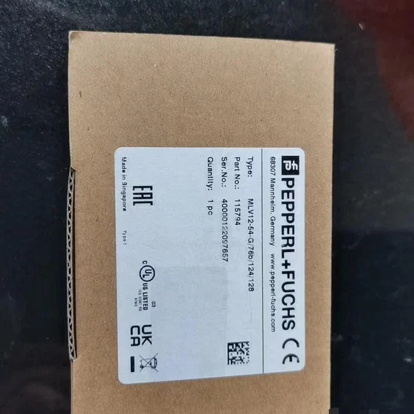 One New PEPPERL+FUCHS MLV12-54-G76b124128 Sensor Expedited Shipping
