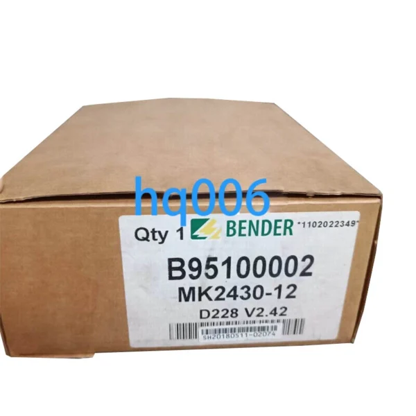 2PC NEW BENDER MK2430-12 MK243012 B95100002 NEW Module With Box Fast Delivery