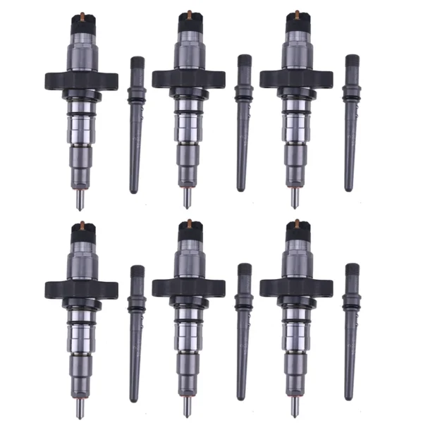 6PCS 2003-04.5 5.9L Fuel Injector 445120018 for Cummins Dodge RAM 2500 3500