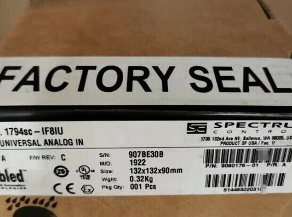 New Factory Sealed 1794SC-IF8IU 8PT ISO UNIVERSIAL Analog Input Module