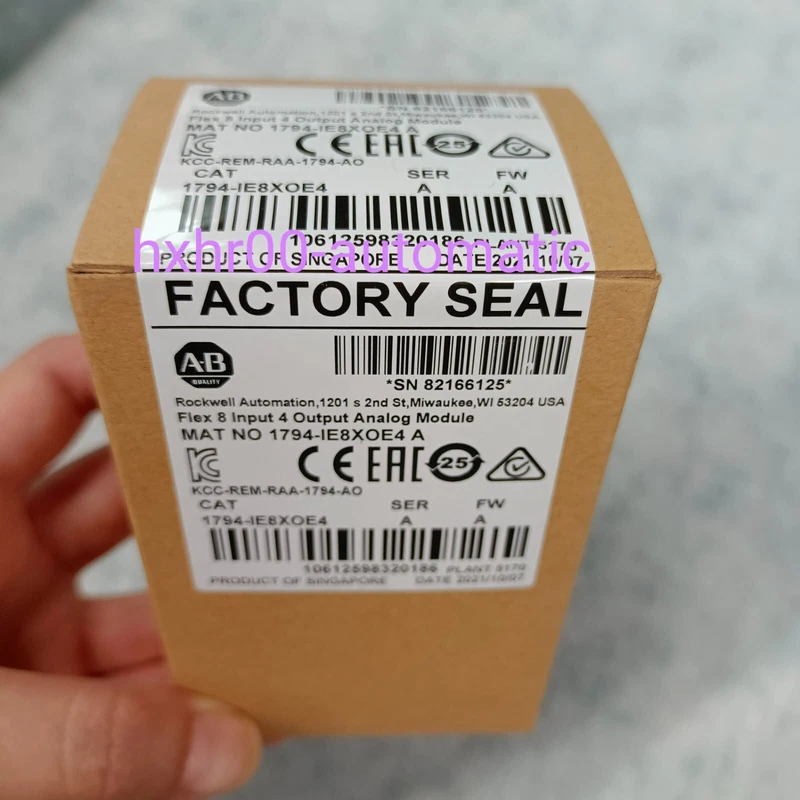 New Factory Sealed AB 1794-IE8XOE4 SER A Flex 8 Input 4 Output Analog Module 1 s l800 11100
