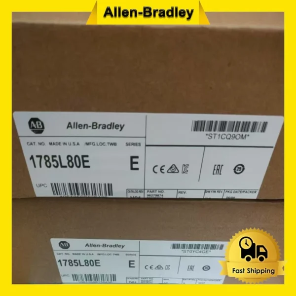 Brand New PLC-580E EtherNet Controller 1785-L80E E AB Free Shipping