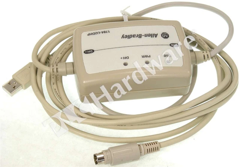 Allen Bradley 1784-U2DHP A USB-to-Data Highway Plus 8 ft PLC-5 SLC 504 Adapter 1 s l800 11249