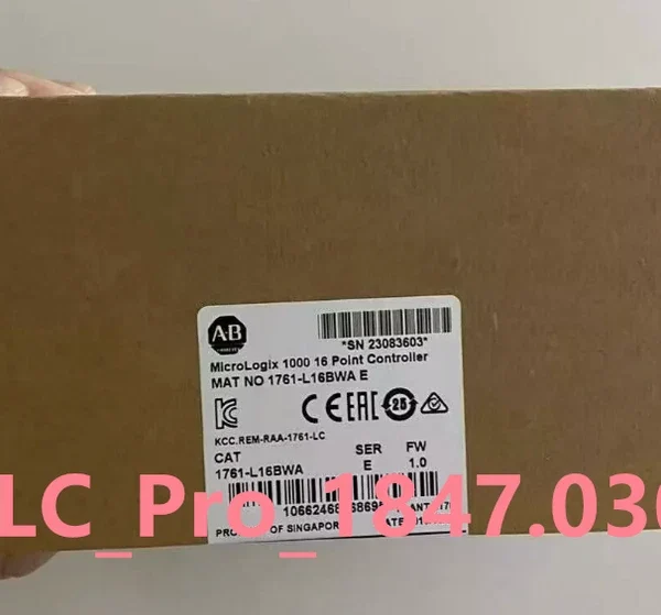 New Allen Bradley 1761-L16BWA SER E MicroLogix 1000 16 Point Controller