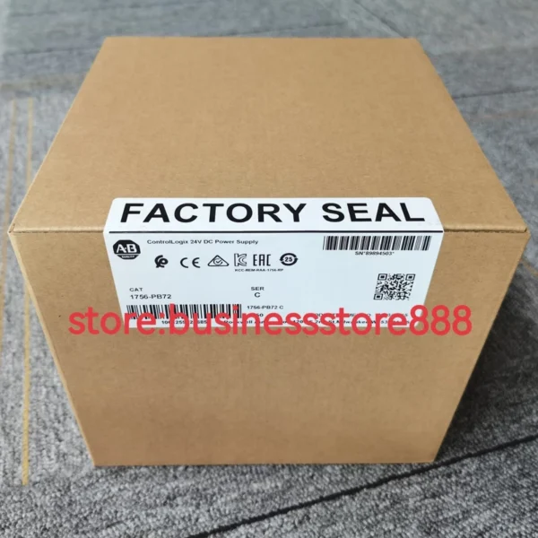 New Factory Sealed AB 1756-PB72 SER C ControlLogix 24V DC Power Supply Module