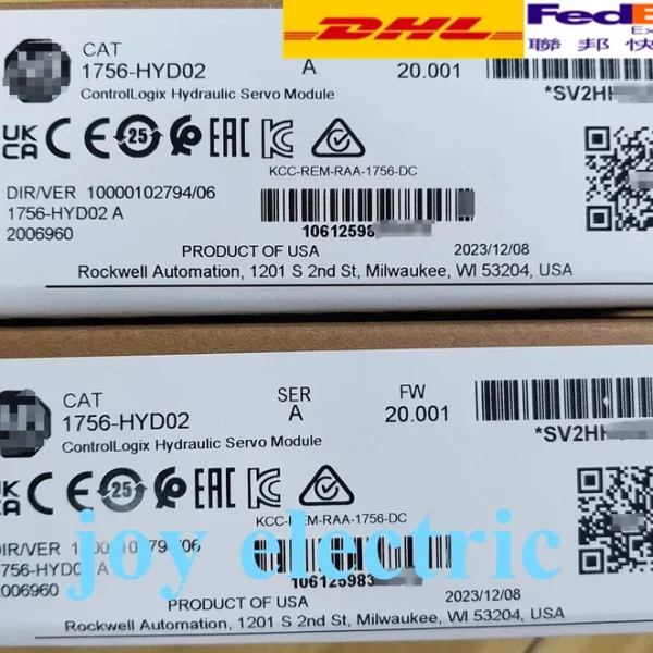 1756-HYD02 NEW 1756HYD02 1-Year Warranty (by DHL or FedEx) Rapid Delivery