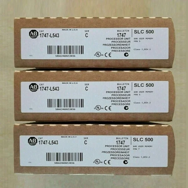 Allen-Bradley 1747-L543 SER C SLC 504 CPU 64K NEW