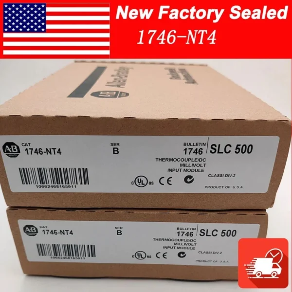 AB 1746-NT4 Allen-Bradley SER B SLC 500 PLC Input Module 2023 New Factory Sealed