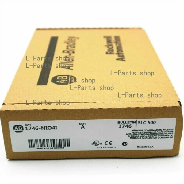 NEW Allen-Bradley 1746-NIO4I Ser A SLC 500 Analog Output Module 1746NIO4I