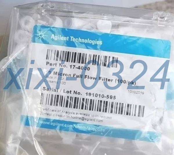 NEW Agilent 17-4000 Dissolution instrument filter head DHL shipping