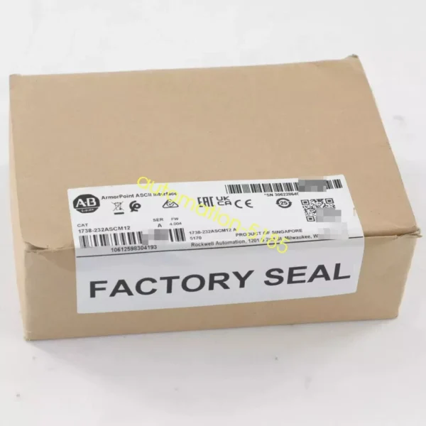 Free Tax 1738-232ASCM12 Allen Bradley Brand-New ArmorPoint ASCII Interface