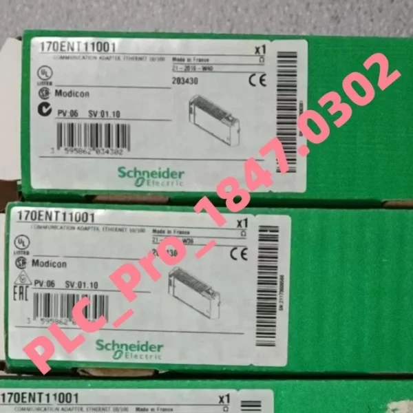 New Original Schneider 170ENT11001 Communication Adapter Fast delivery