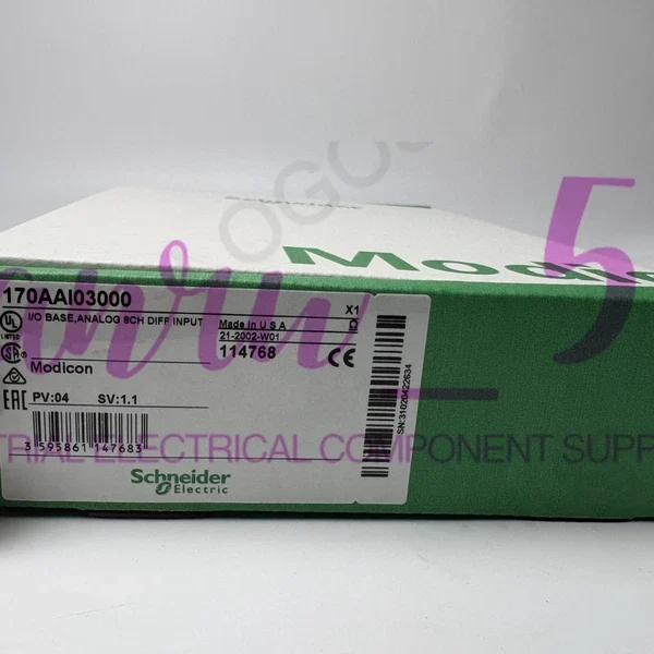 170AAI03000 New In Box Schneider IO Base Analog Input Module Via FEDEXDHL