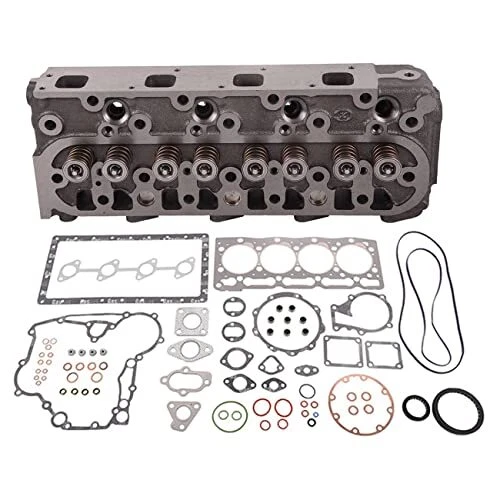 1G09103044 Cylinder Head compatible for Kubota V1505 Complete 16246-99364