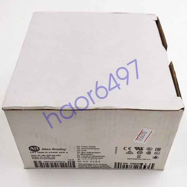 1606-XLE240E New AB Original Sealed XLE Power Supply 240W 24VDC 10A 1606XLE240E