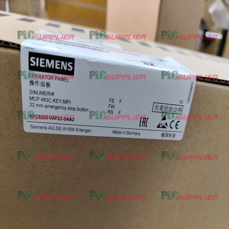 SIEMENS 6FC5203-0AF22-0AA2 6FC5 203-0AF22-0AA2 New 1 s l800 1352