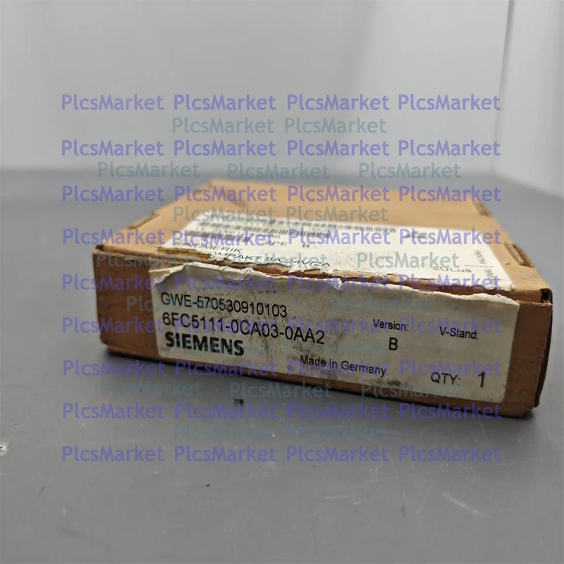 New In Box Siemens 6FC5111-0CA03-0AA2 Output Module one year warranty 1 s l800 1370