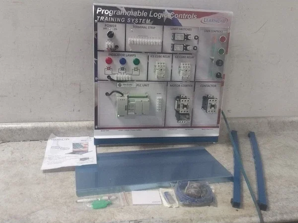Learnlab 722301511510 120VAC 24 x 24 x 26 In PLC Training System
