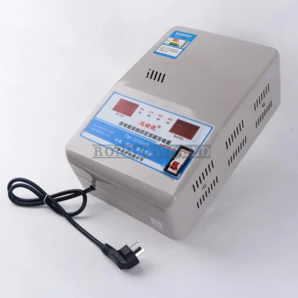 220v 7KW Automatic Voltage Stabilizer AC regulator Power Supply 120-270V to