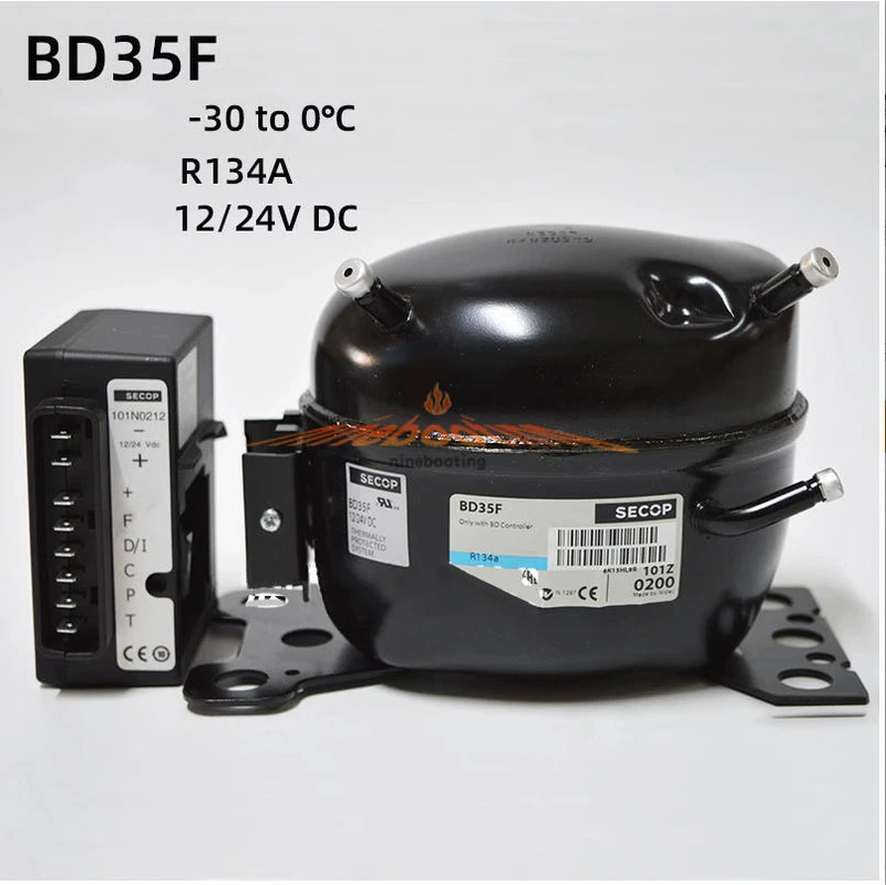 NEW Secop Compressor BD35F and Electronic Controller 101N0212 Bundle Package 1 s l800 14772