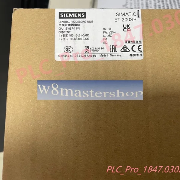 6ES7510-1DJ01-0AB0 Brand New Siemens 6ES7 510-1DJ01-0AB0 Fast shipment